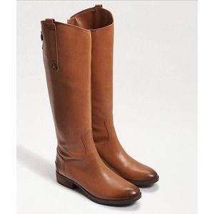 Sam Edelman Penny Leather Riding Boot in Whiskey Leather Women’s New Size 10